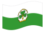 Animerad flagga Fürth