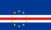 Kap Verde-Flagga rektangulär
