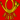 Deutsche Bundespost (tjänsteflagga från 1950 till 1994)-Flagga fyrkant