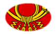 Deutsche Bundespost (tjänsteflagga från 1950 till 1994)-Flagga som oval vinjett