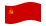 Sovjetunionen-Flagga som vajar