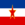Jugoslavien-Flagga fyrkant