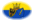 Essen-Flagga som oval vinjett