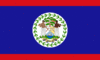 Flagg grafik Belize