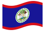 Animerad flagga Belize