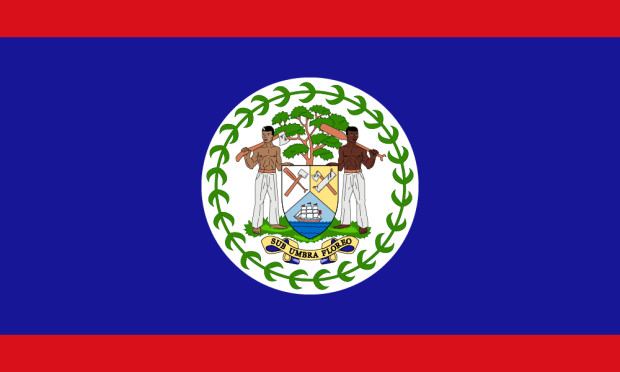 Flagga Belize