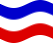 Viftande Schleswig-Holstein (preussisk provins) flagga statisk