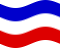 Viftande Schleswig-Holstein (preussisk provins) flagga statisk