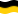 Viftande Sachsen (preussisk provins) flagga statisk