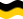 Viftande Sachsen (preussisk provins) flagga statisk