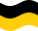 Viftande Sachsen (preussisk provins) flagga statisk