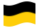 Sachsen (preussisk provins)-Flagga som vajar