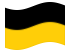 Sachsen (preussisk provins)-Flagga som vajar