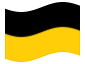 Animerad flagga Sachsen (preussisk provins)