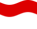 Viftande Brandenburg (preussisk provins) flagga statisk