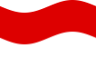 Viftande Brandenburg (preussisk provins) flagga statisk